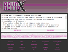 Tablet Screenshot of dojin-hentai-x.com
